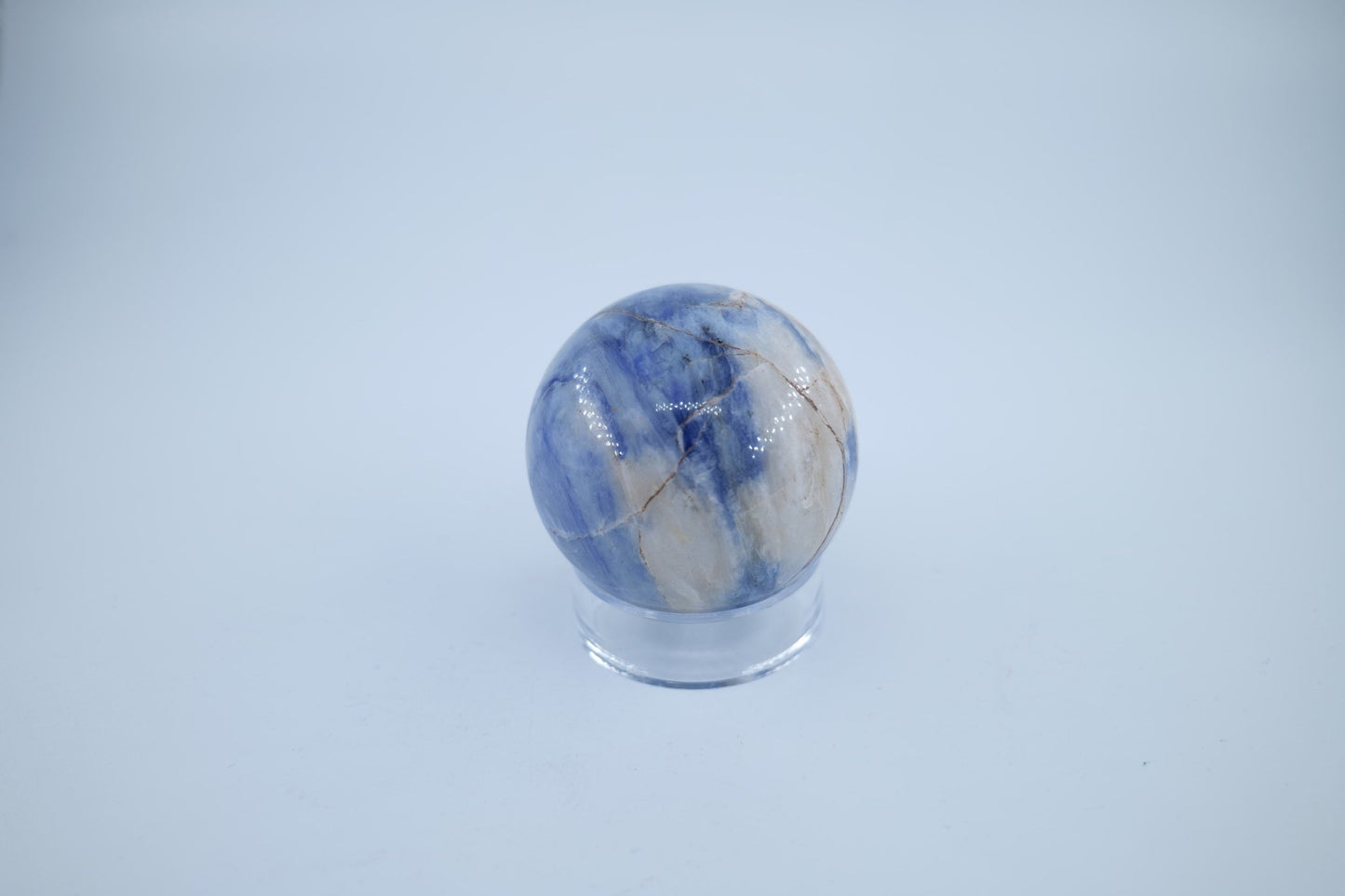 Polished Afghanite Sphere 248 grams featuring natural patterning and unique variations - Positive Faith Hope Love
