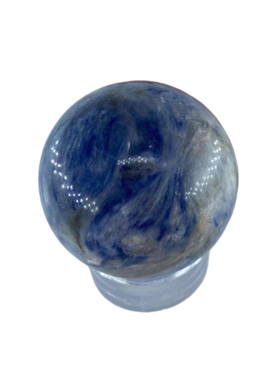 Polished Afghanite Sphere 325 grams featuring natural patterning and unique variations - Positive Faith Hope Love