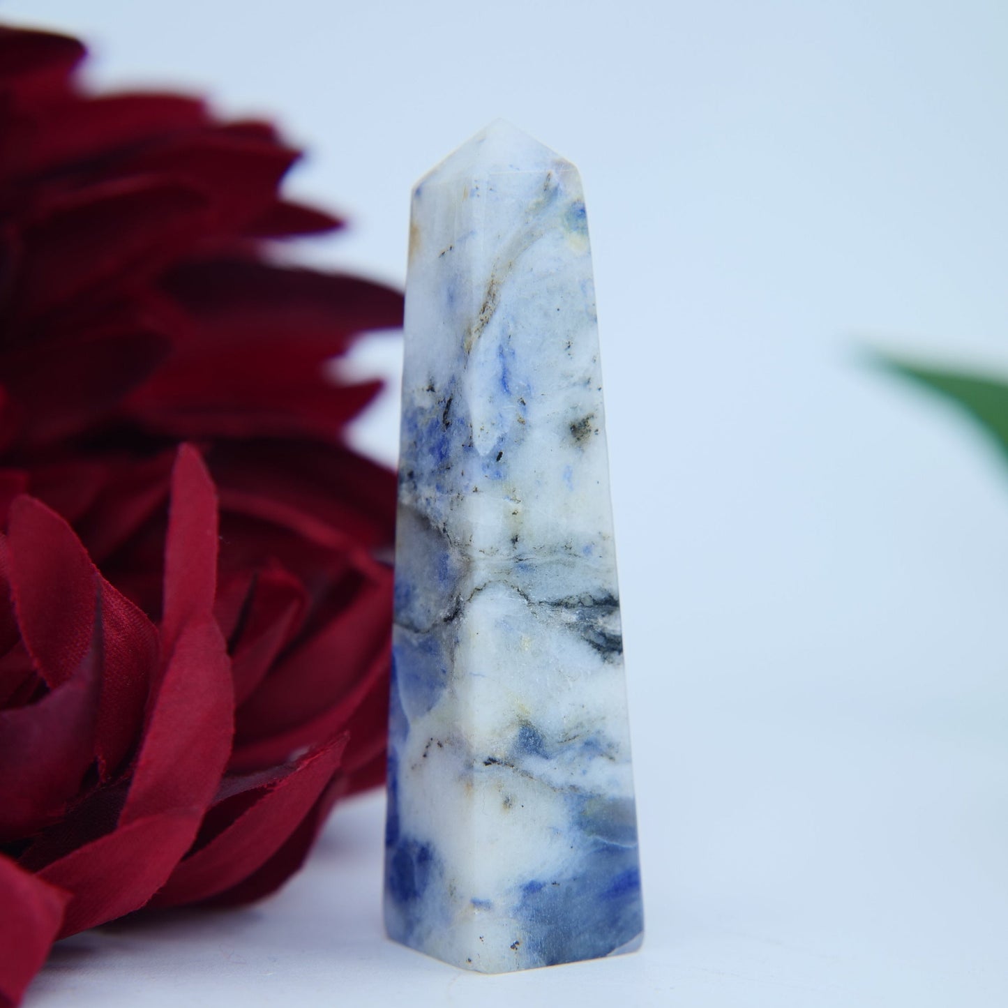 Afghanite Tower — 70mm, 36g (Pakistan) - Positive Faith Hope Love