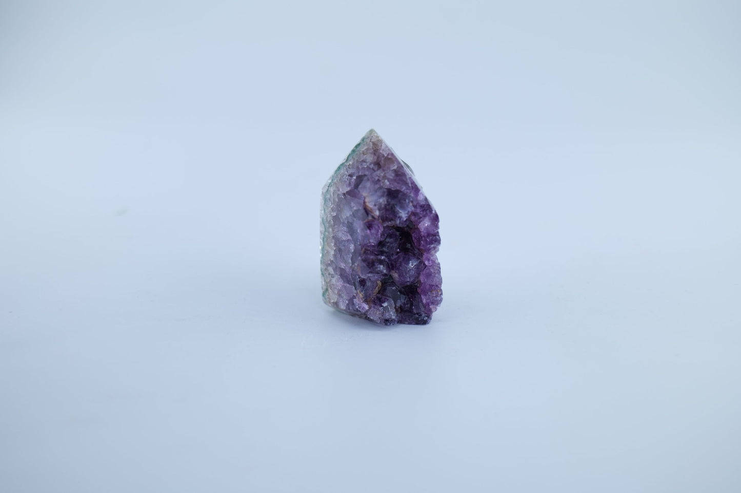 Polished Amethyst Polished Point 53g featuring rich purple colour and natural clarity - Positive Faith Hope Love