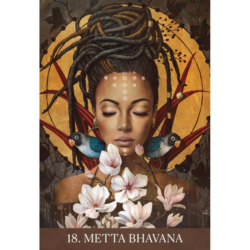 Polished Medicine Heart Oracle Tarot featuring natural patterning and unique variations - Positive Faith Hope Love