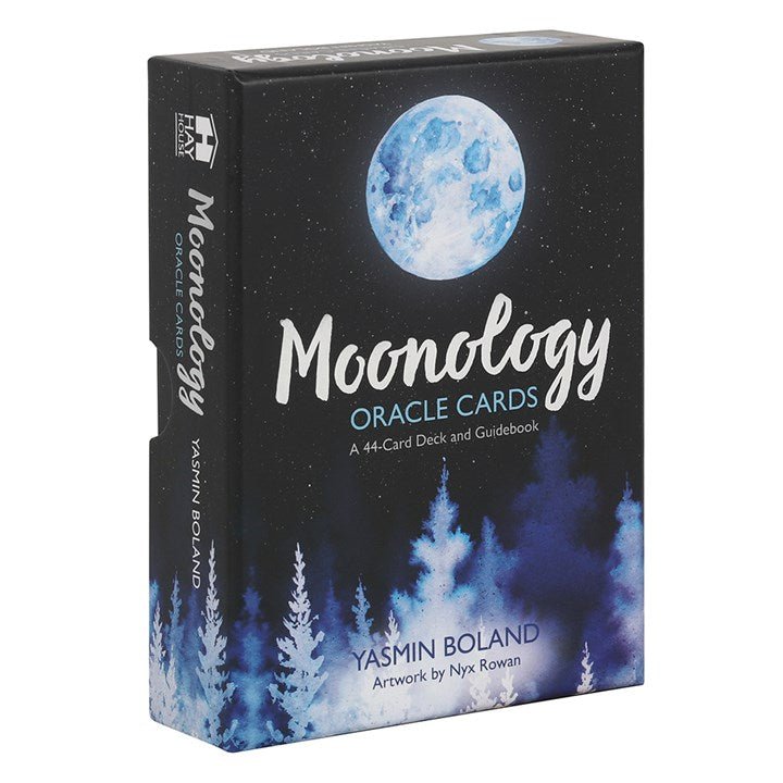 Polished Moonology Oracle Cards featuring natural patterning and unique variations - Positive Faith Hope Love