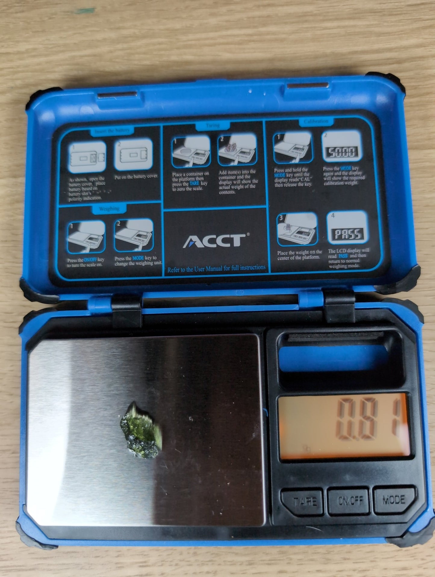 Polished Natural Czech Moldavite Locality Chlum 0 81G featuring natural patterning and unique variations - Positive Faith Hope Love