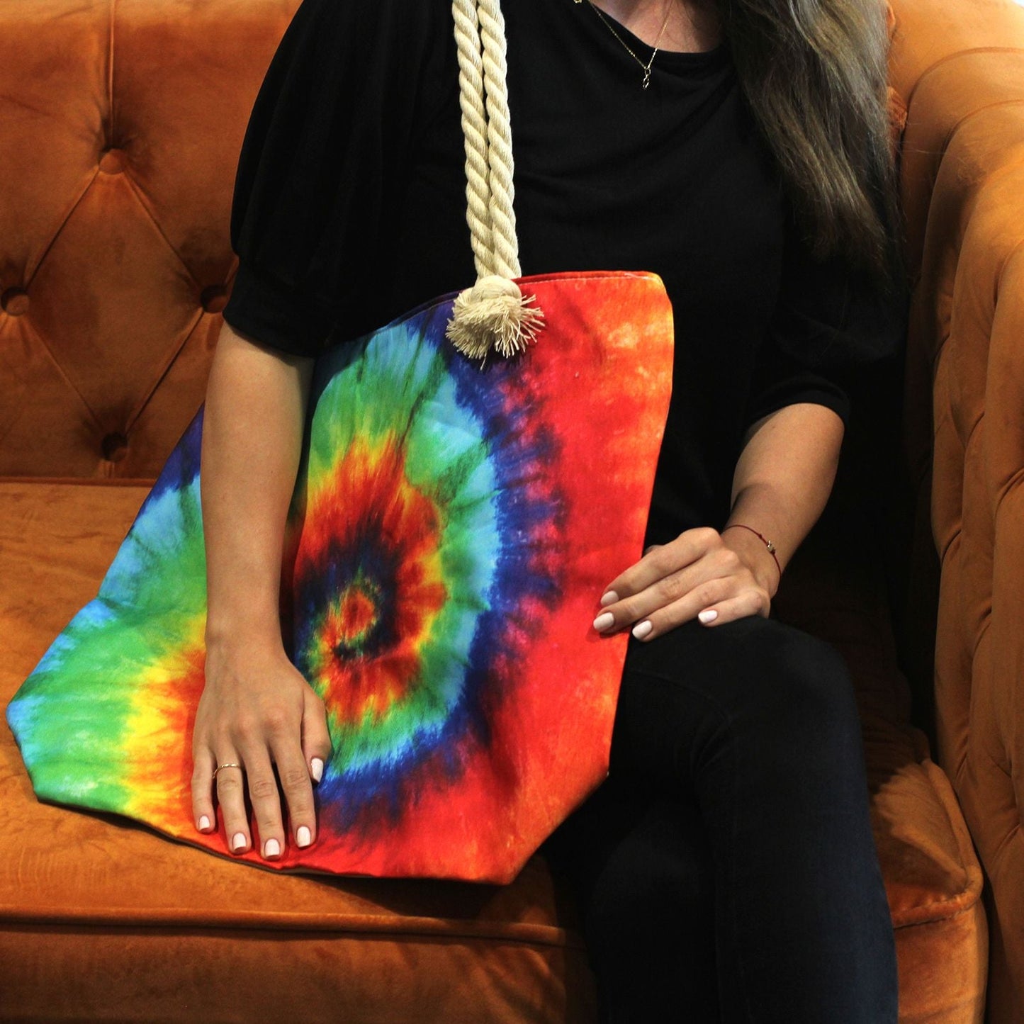 Polished Psychedelic Splash Bag Deep Dive featuring natural patterning and unique variations - Positive Faith Hope Love