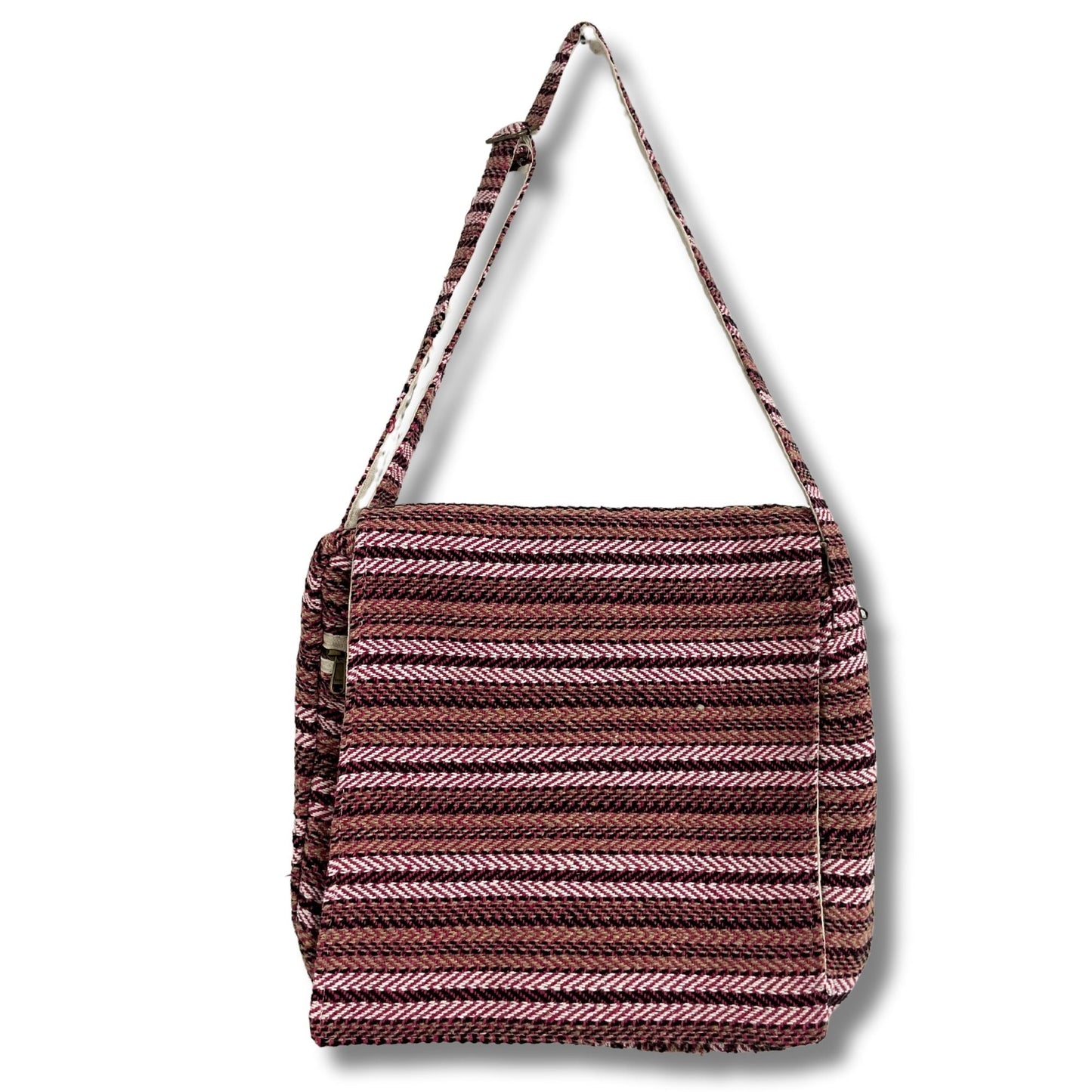 Polished Soft Banjar Laptop Bag - Soft Pink featuring natural patterning and unique variations - Positive Faith Hope Love