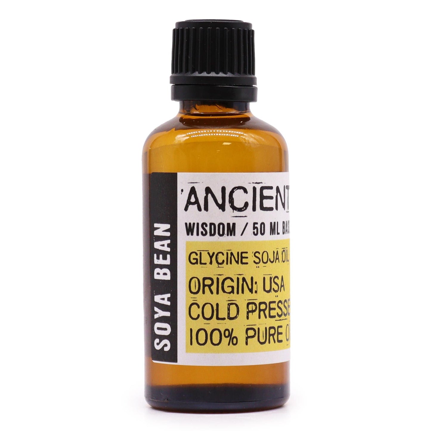 Polished Soya Bean Oil - 50ml featuring natural patterning and unique variations - Positive Faith Hope Love