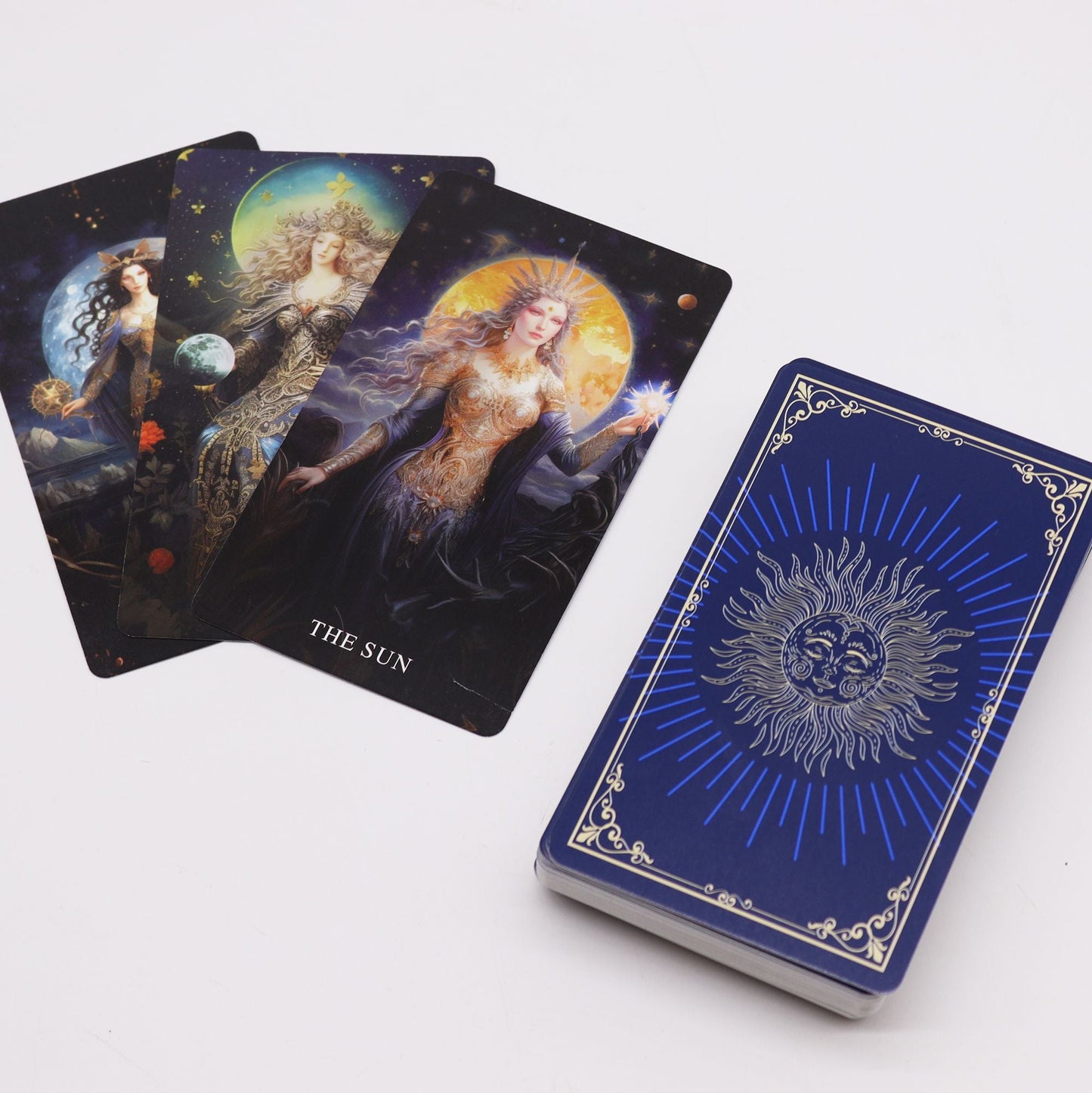 Tarot Cards with Guide Book - Goddess Arcana - Positive Faith Hope Love