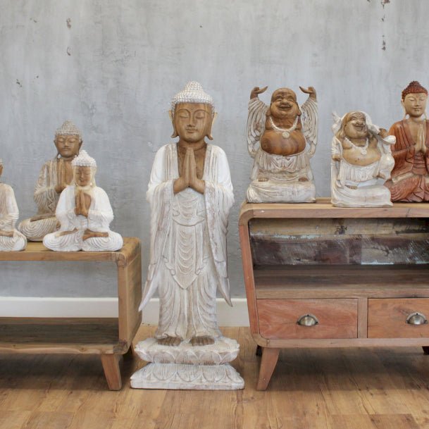 Hand Carved Buddha Statues
