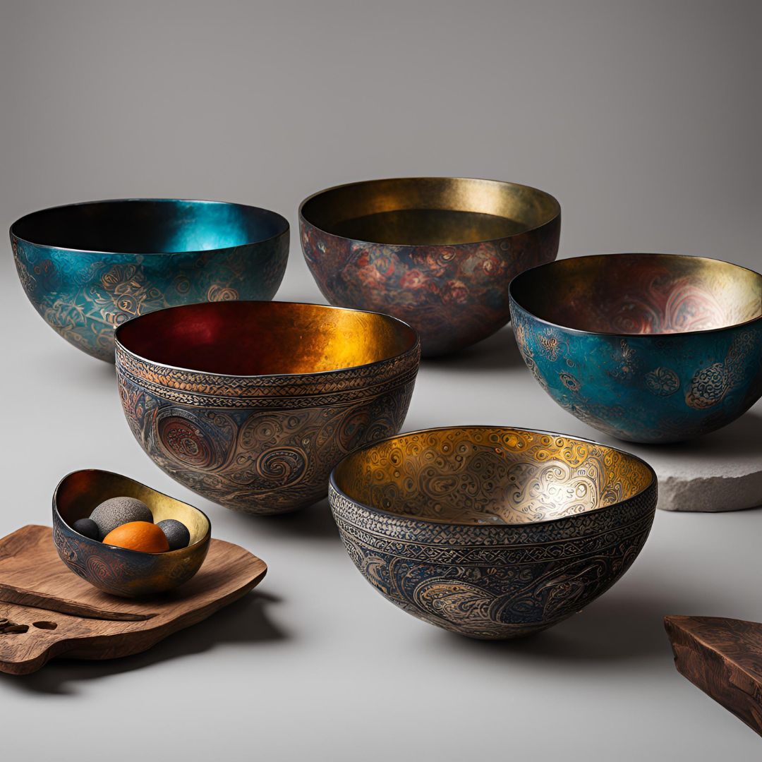 Nepalese Moon Bowls