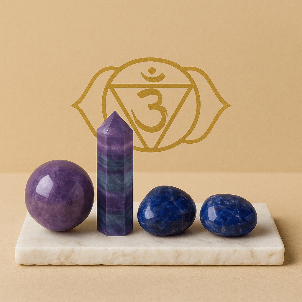 Third Eye Chakra Crystals