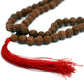 108 Rudraksha Mala - Brown - Positive Faith Hope Love