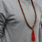 108 Rudraksha Mala - Brown - Positive Faith Hope Love
