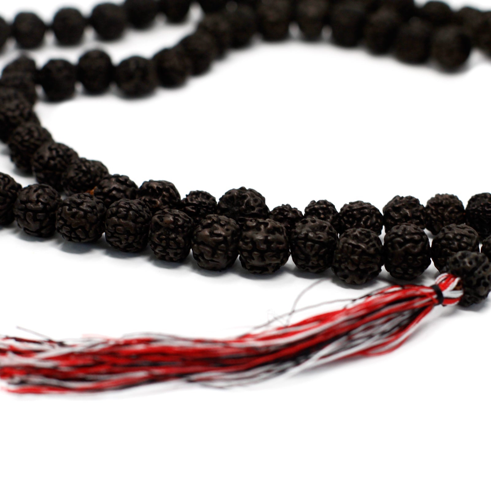 108 Rudraksha Mala - Dark - Positive Faith Hope Love