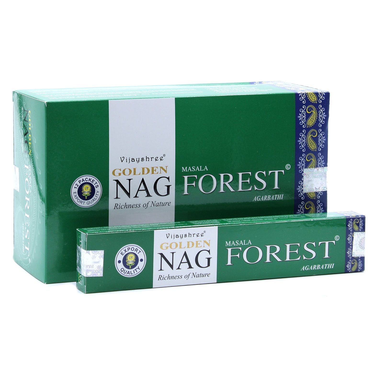 Polished 15g Golden Nag - Forest Incense featuring natural patterning and unique variations - Positive Faith Hope Love