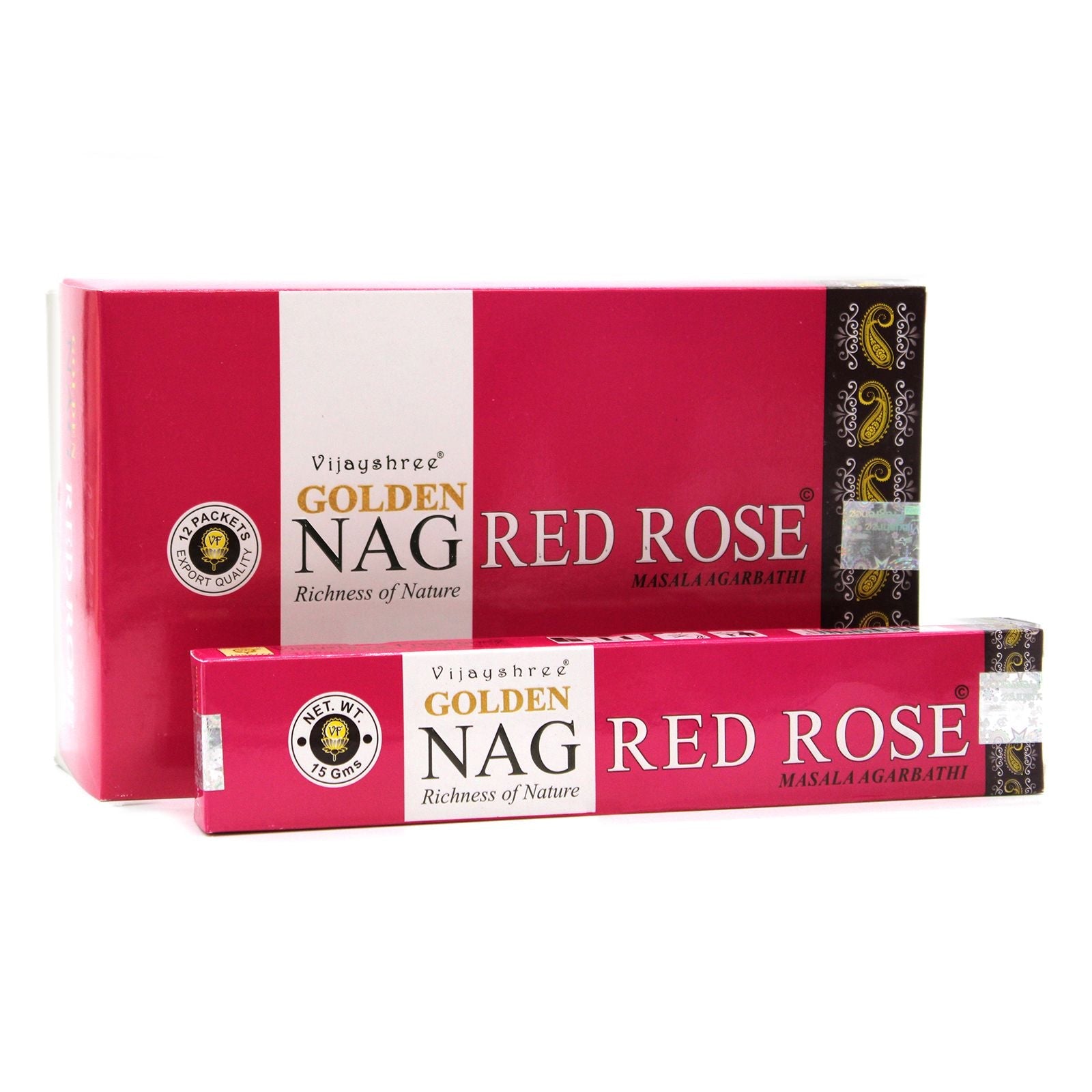Polished 15g Golden Nag - Red Rose featuring natural patterning and unique variations - Positive Faith Hope Love