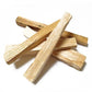 Polished 25G Green Tree Palo Santo Sticks 3 4 Sticks featuring natural patterning and unique variations - Positive Faith Hope Love