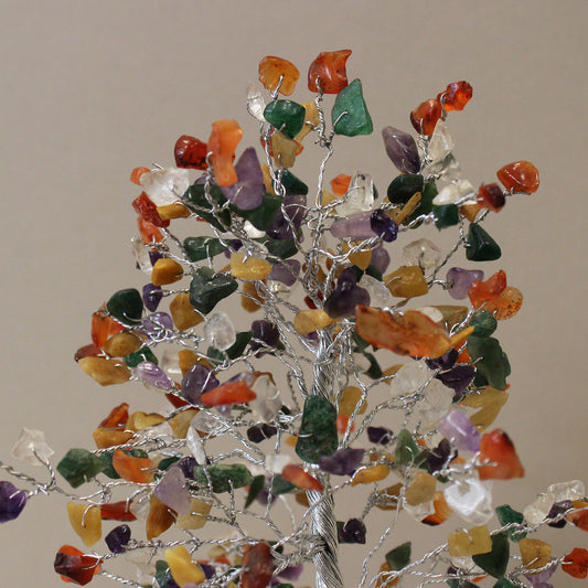 Gemstone Tree with Orgonite Base - 320 Stone - Multi Stone