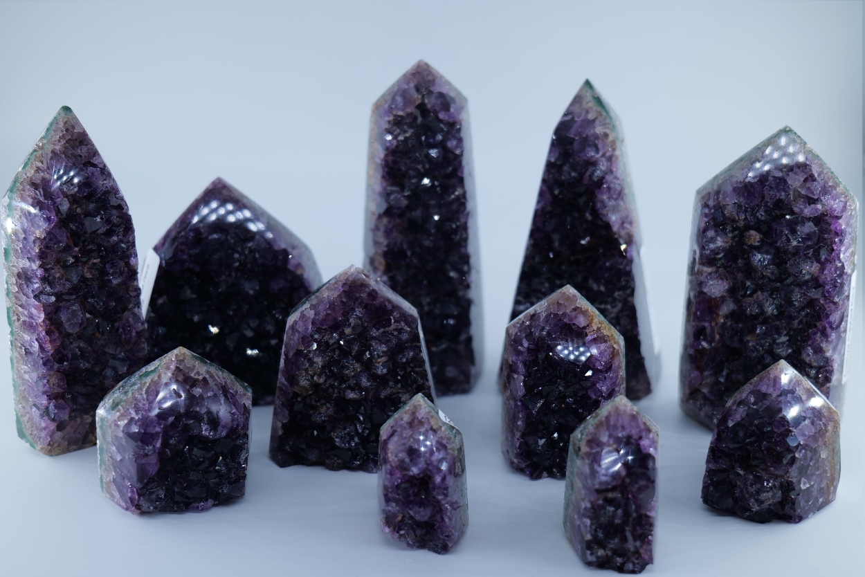 Amethyst Polished Towers 