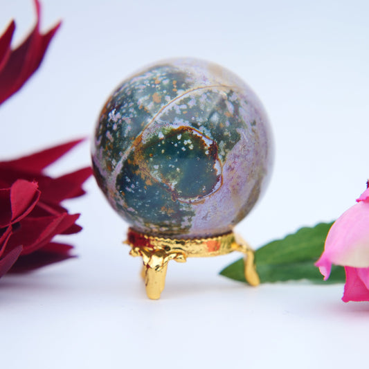 Ocean Jasper Sphere – 50 mm / 170 g