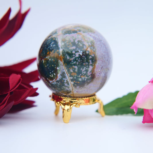 Ocean Jasper Sphere – 50 mm / 170 g