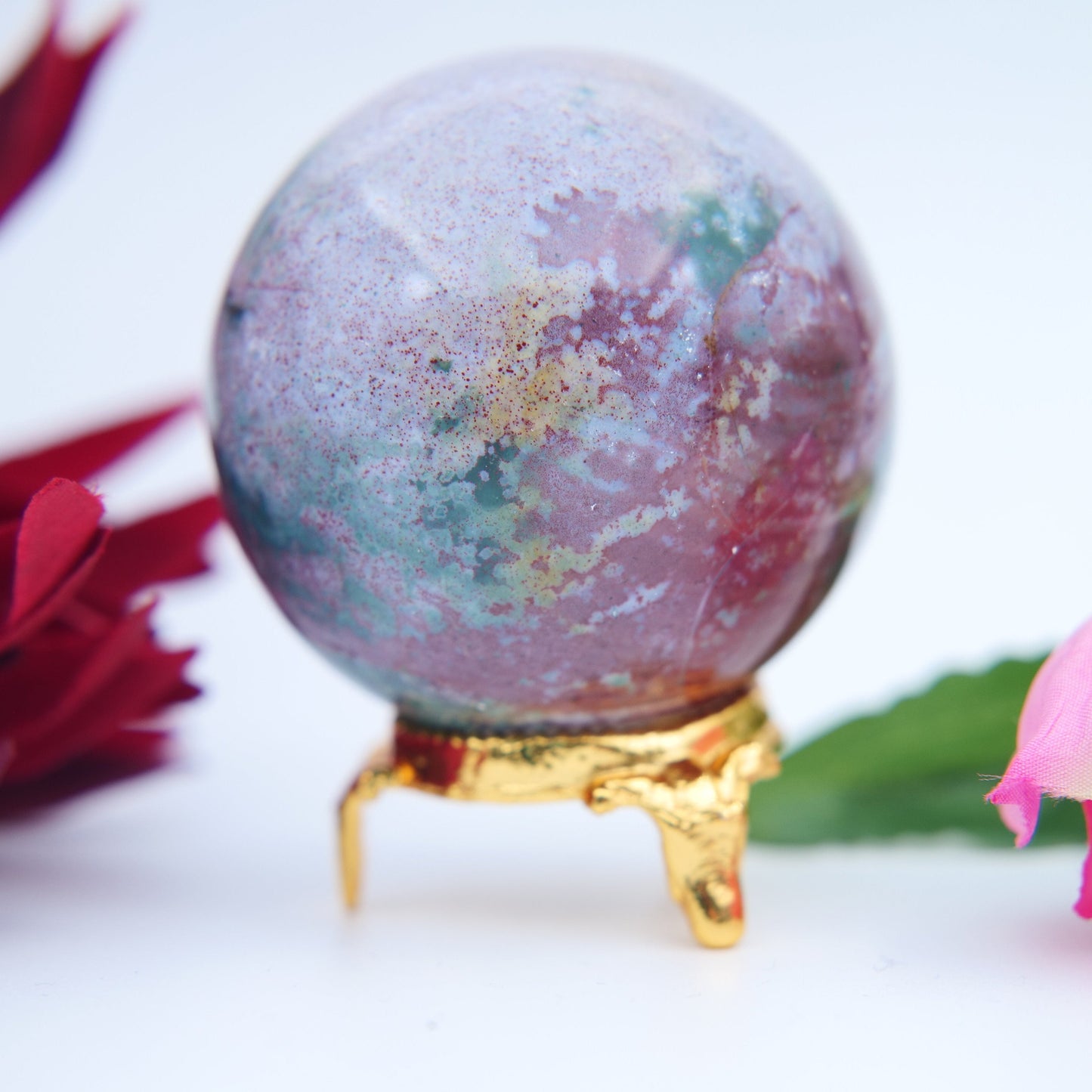 Ocean Jasper Sphere – 56 mm / 230 g