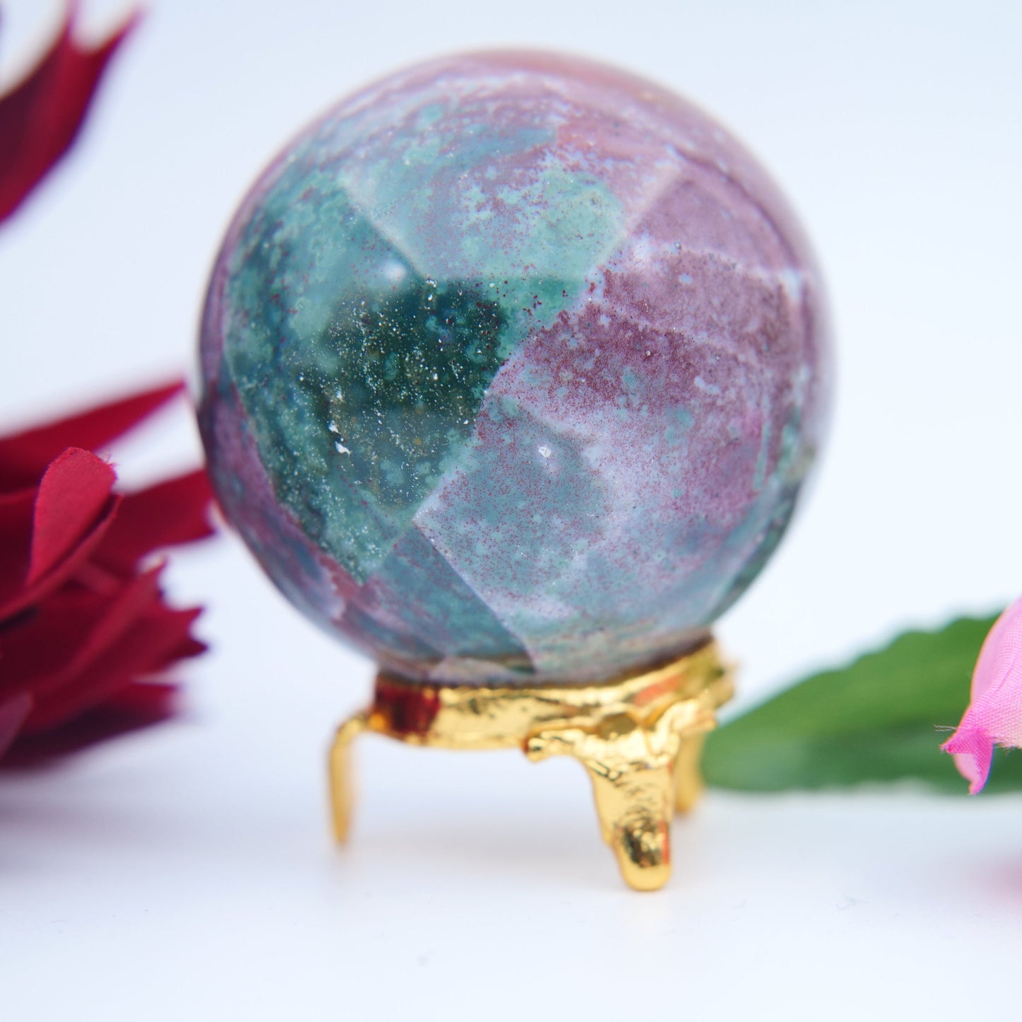 Ocean Jasper Sphere – 56 mm / 230 g
