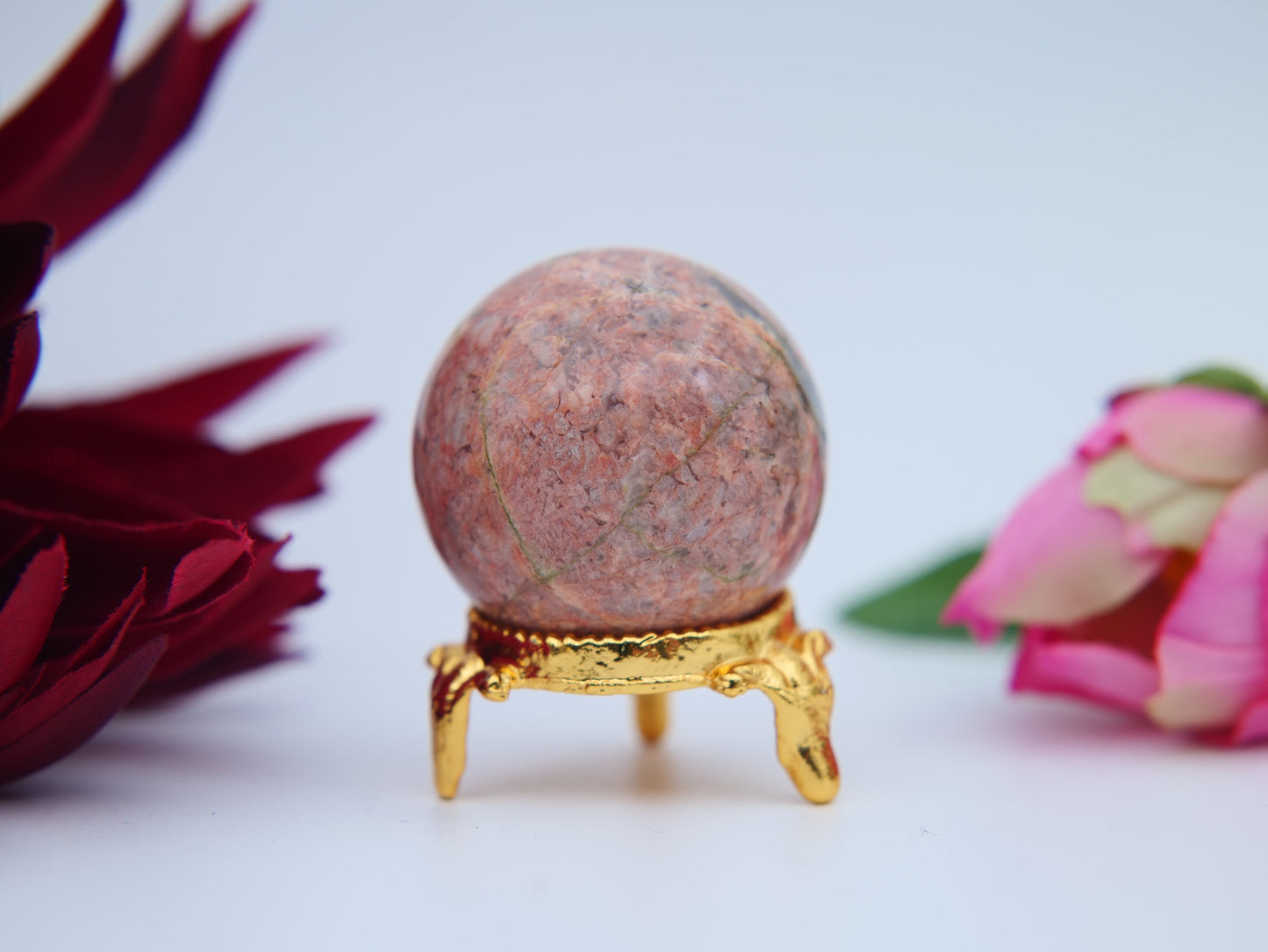 Unakite Sphere – 40 mm / 79 g
