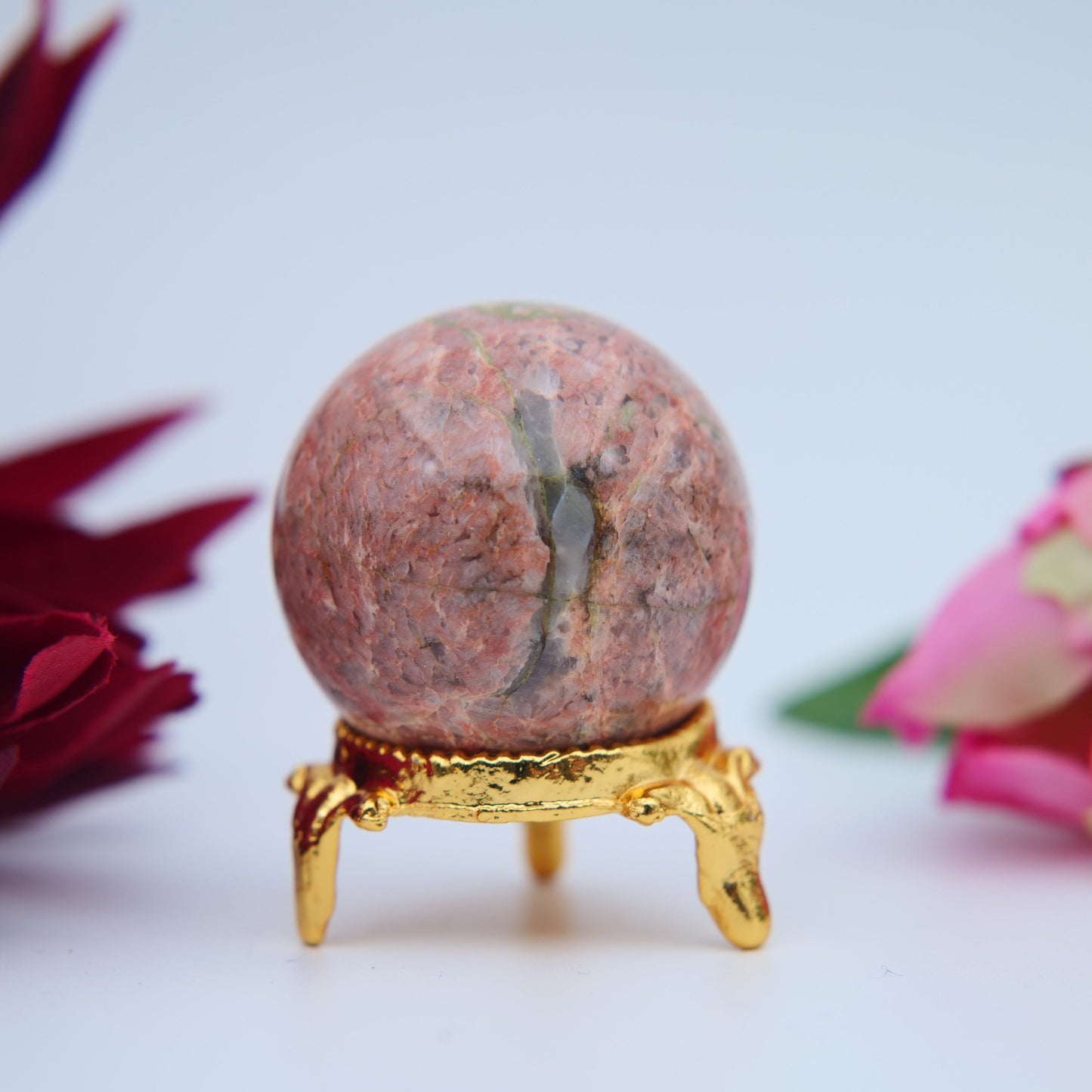 Unakite Sphere – 40 mm / 79 g