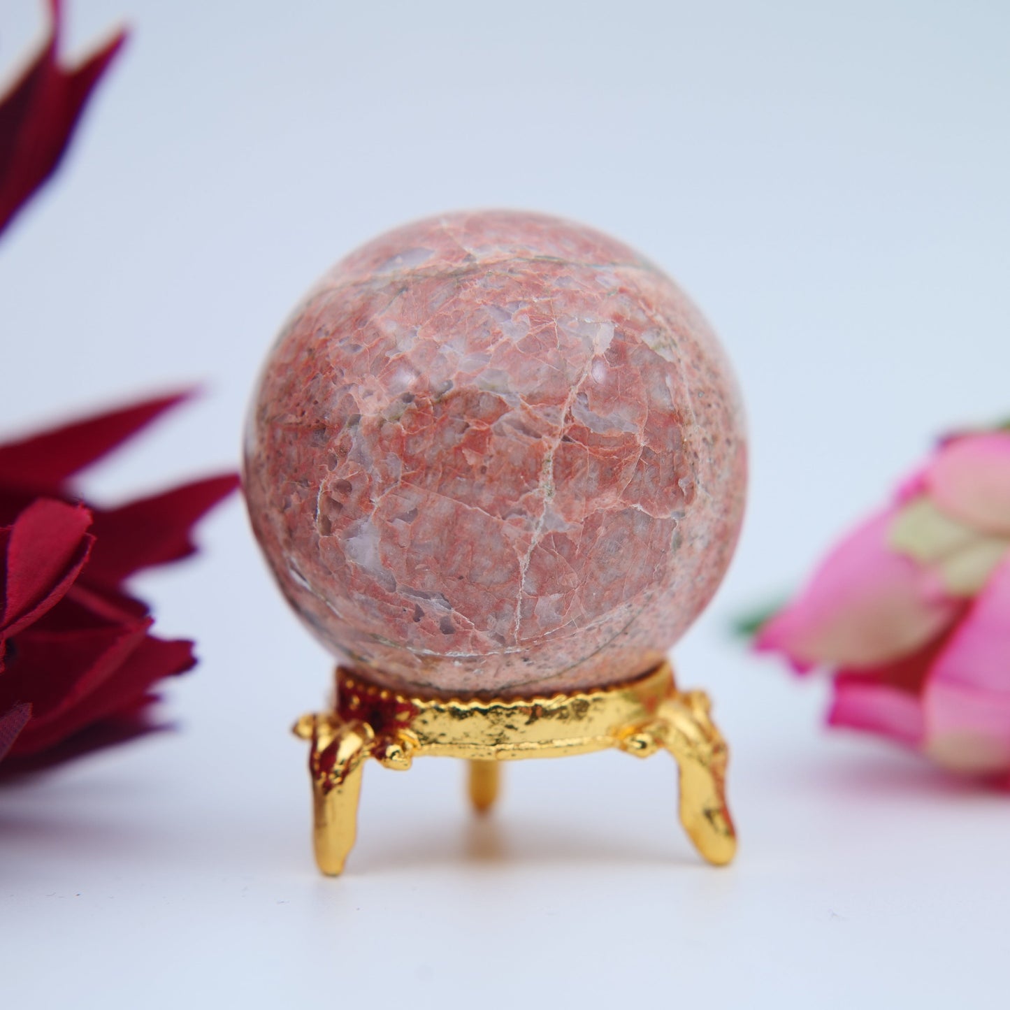 Unakite Sphere – 45 mm / 124 g