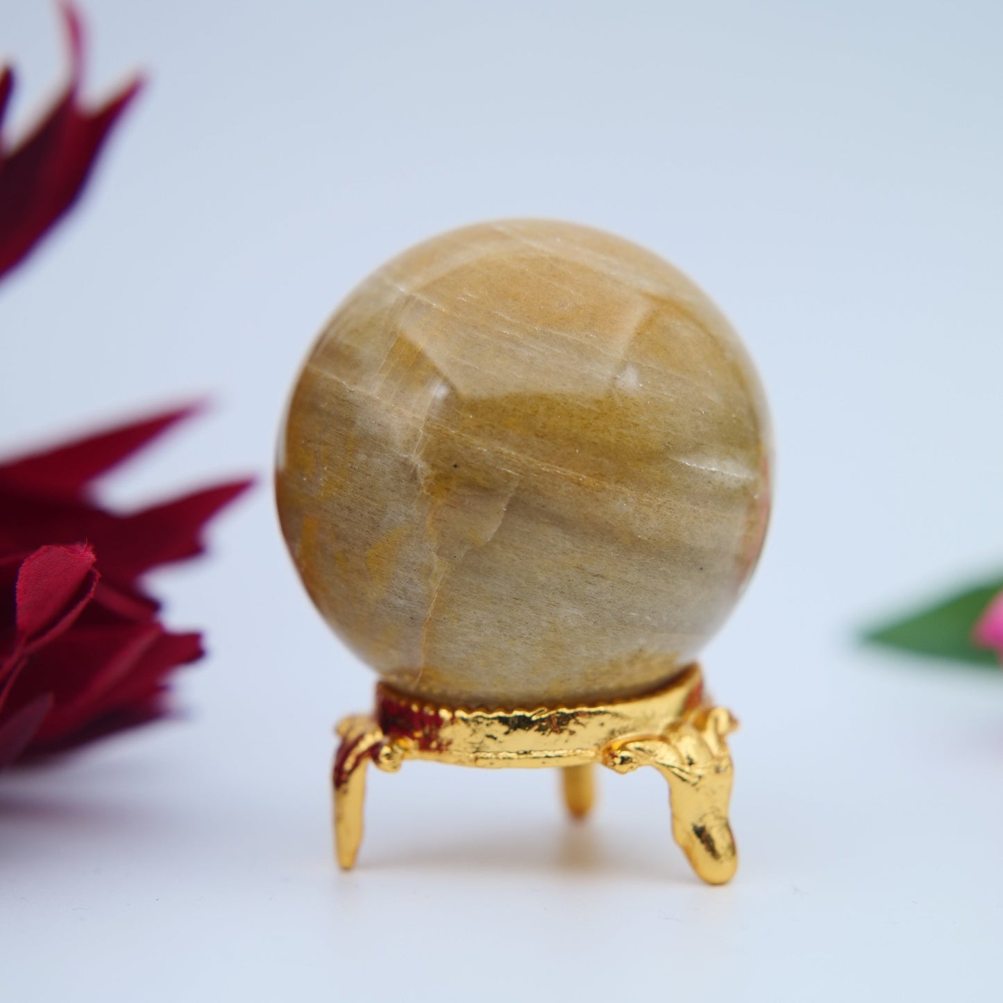 Yellow Aventurine Sphere – 47 mm / 138 g