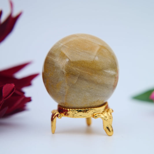Yellow Aventurine Sphere – 47 mm / 138 g