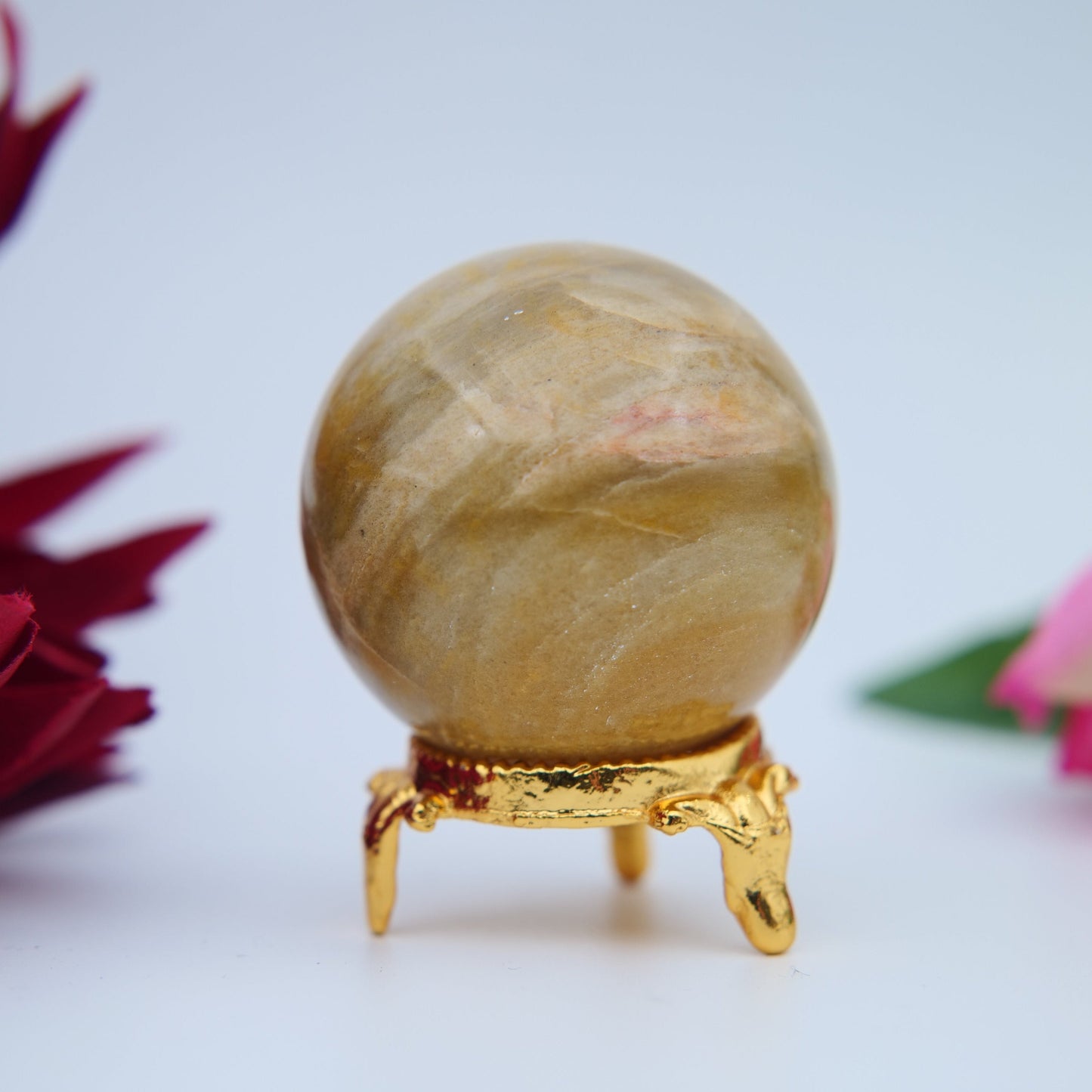 Yellow Aventurine Sphere – 47 mm / 138 g