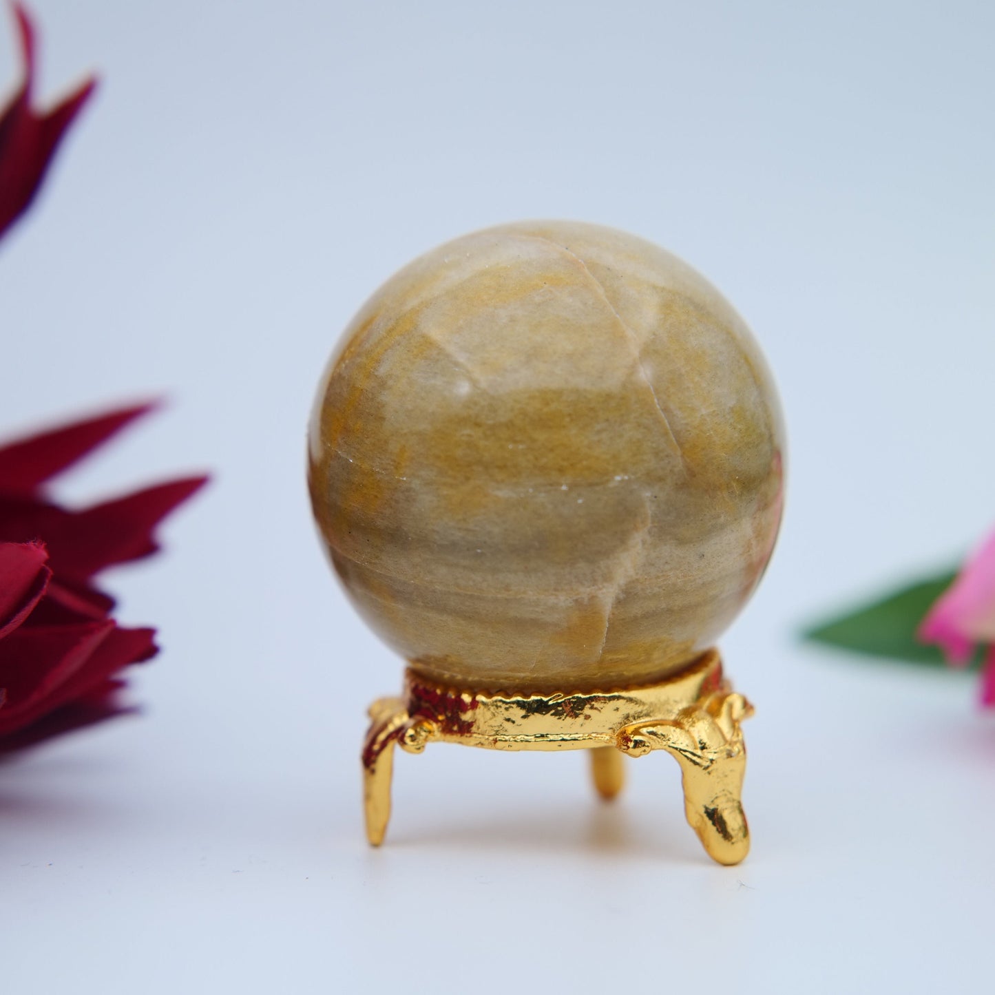 Yellow Aventurine Sphere – 47 mm / 138 g