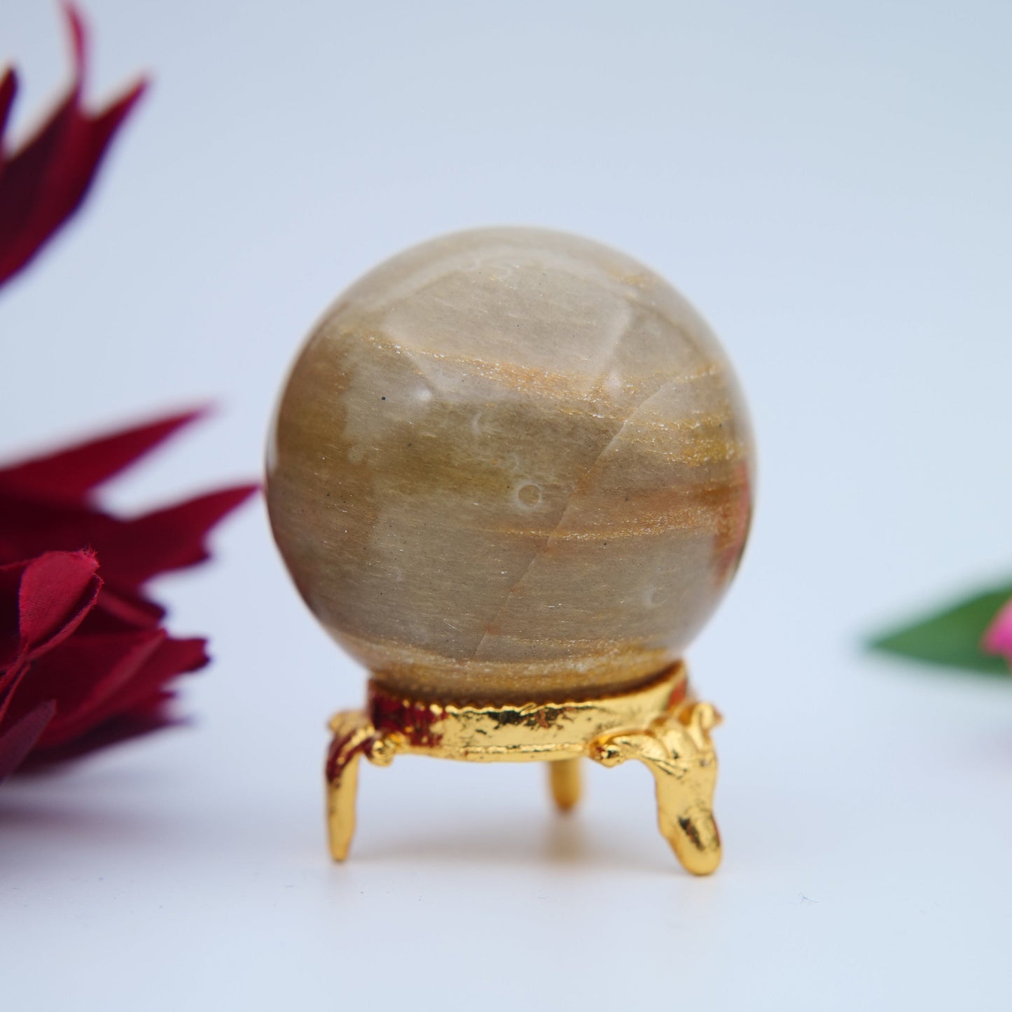 Yellow Aventurine Sphere – 47 mm / 137 g