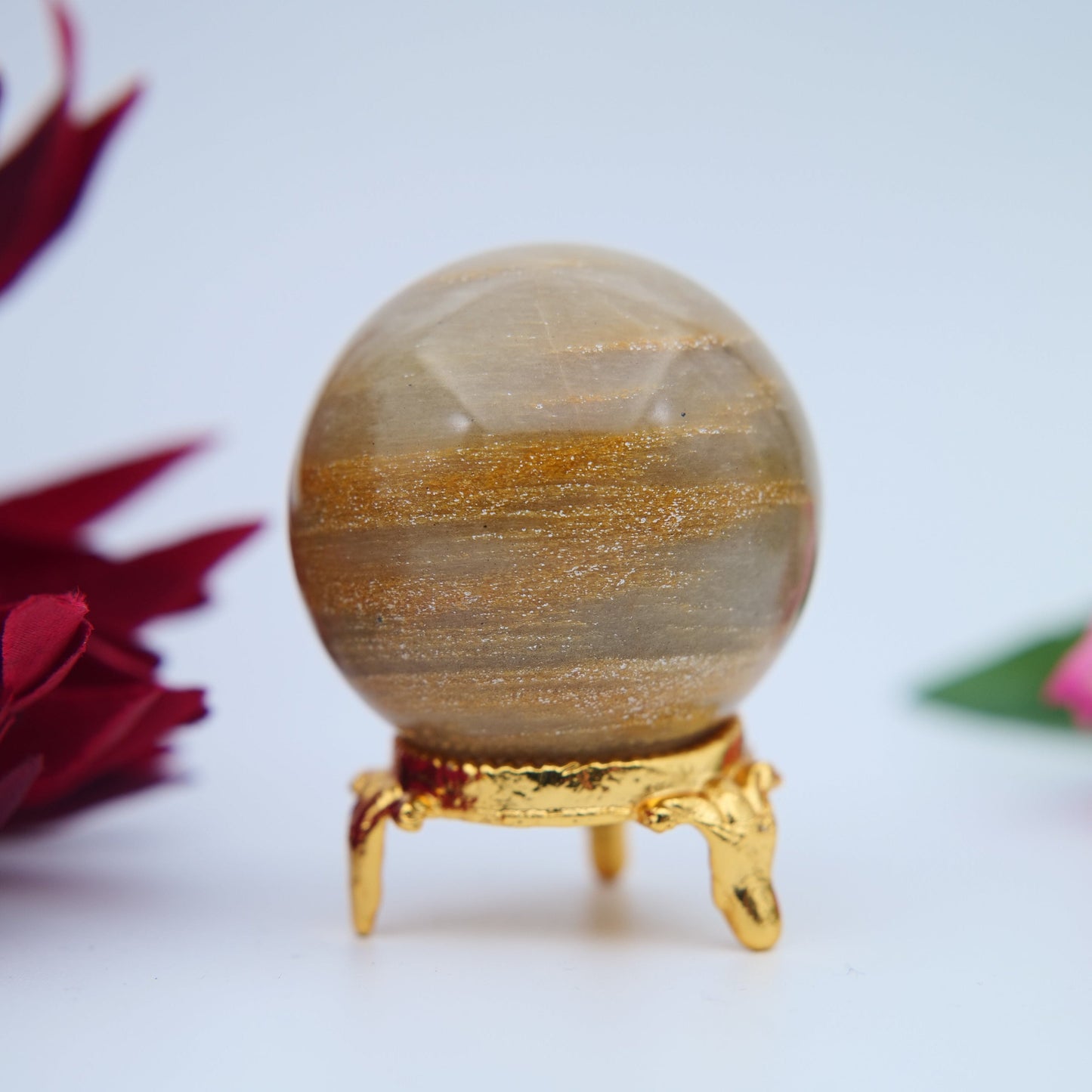 Yellow Aventurine Sphere – 47 mm / 137 g
