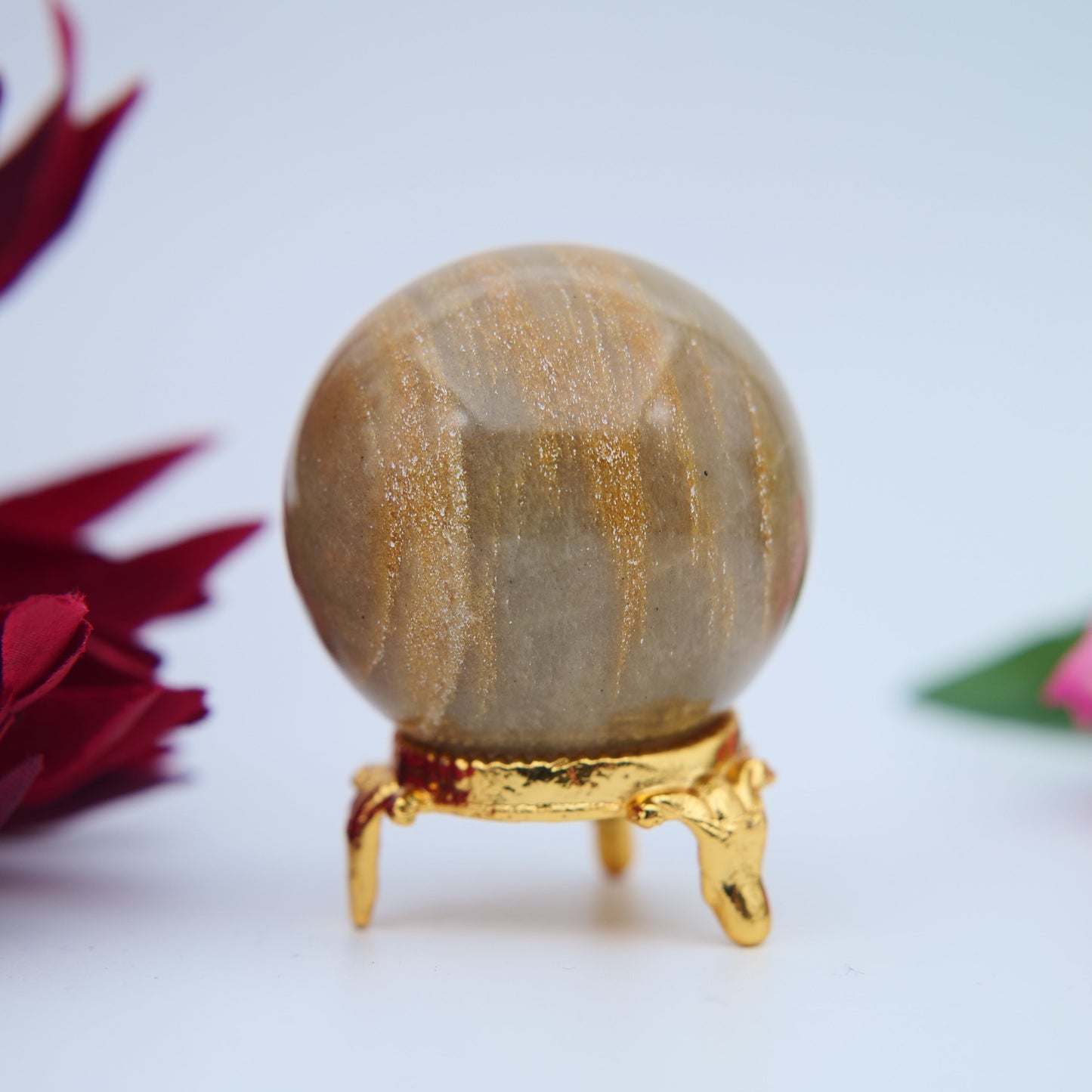 Yellow Aventurine Sphere – 47 mm / 137 g