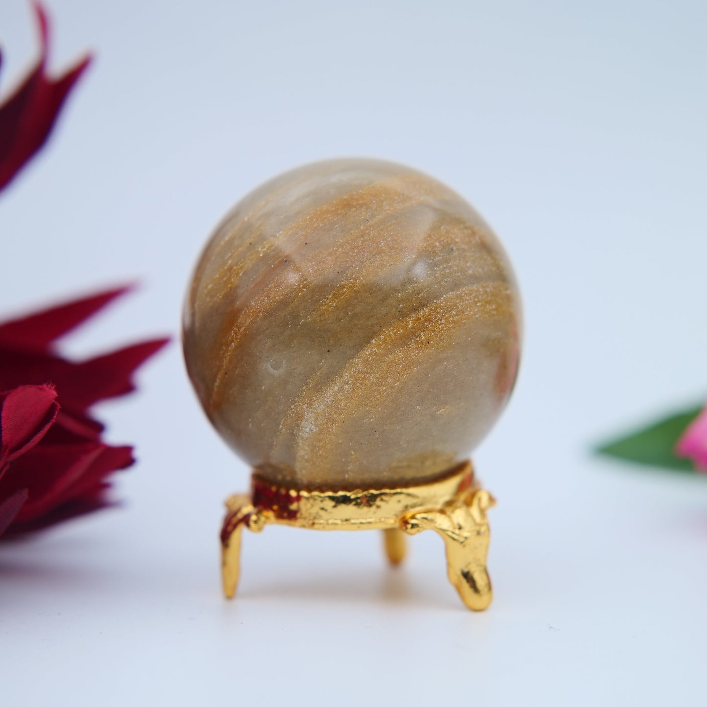 Yellow Aventurine Sphere – 47 mm / 137 g