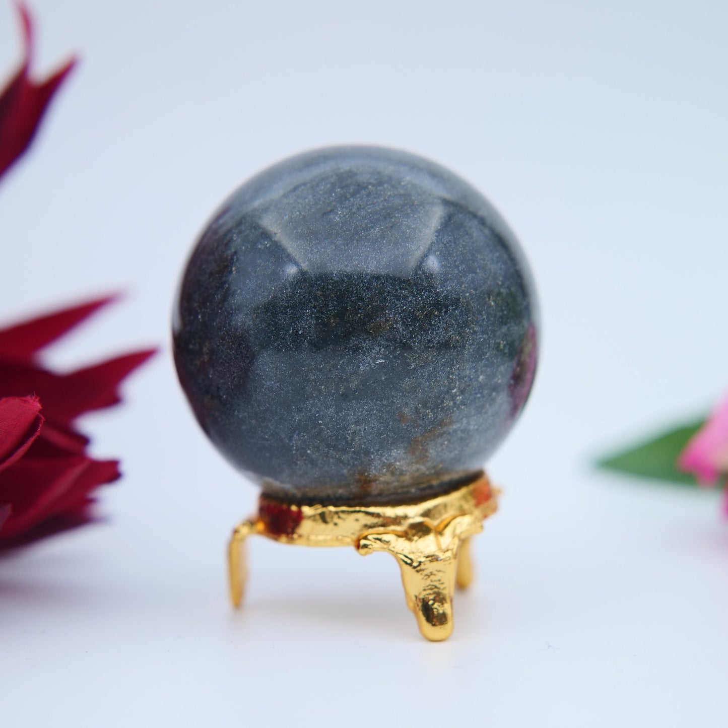 Grey Aventurine Sphere – 49 mm / 158 g