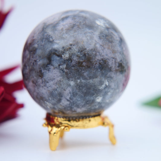 Blue Iolite Sphere – 55 mm / 250 g