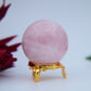 Rose Quartz Sphere – 45 mm / 127 g