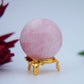Rose Quartz Sphere – 45 mm / 127 g