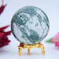 Moss Agate Sphere – 56 mm / 234 g