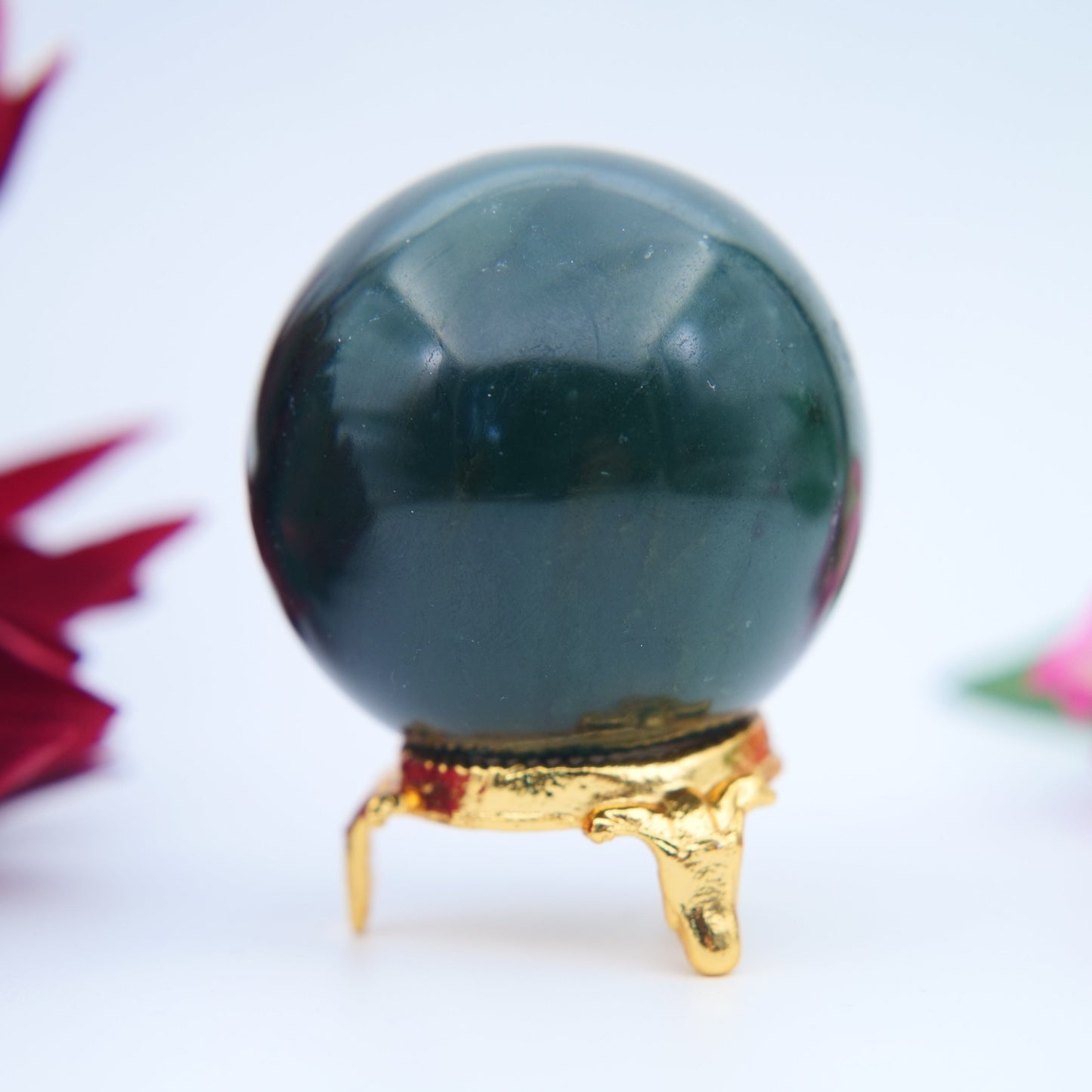 Green Jade Sphere – 52 mm / 192 g