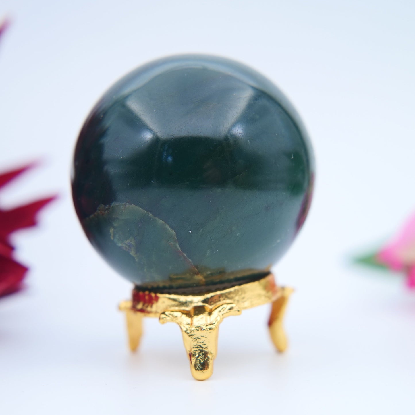 Green Jade Sphere – 52 mm / 192 g