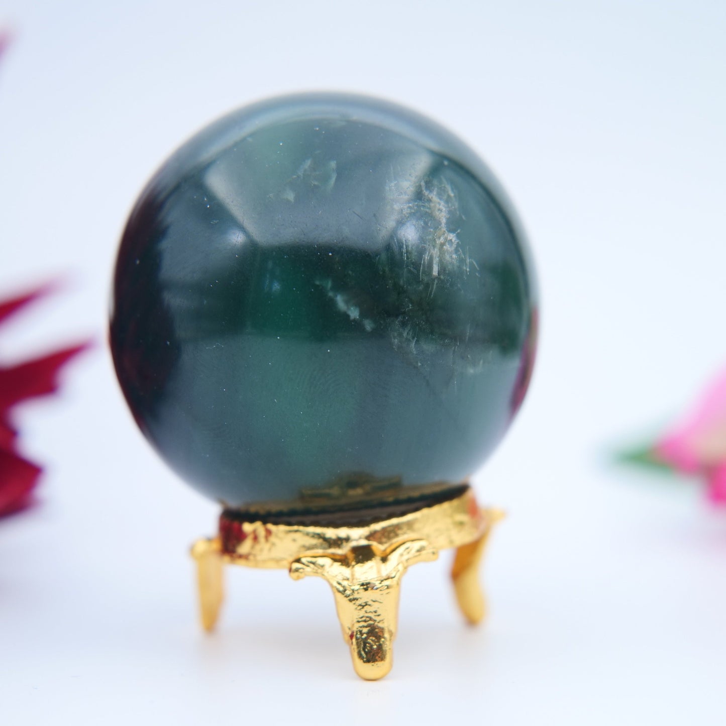 Green Jade Sphere – 52 mm / 191 g