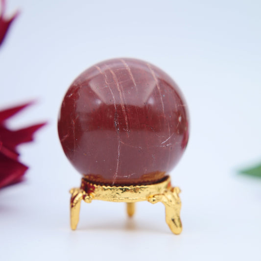 Red Jasper Sphere – 45 mm / 125 g