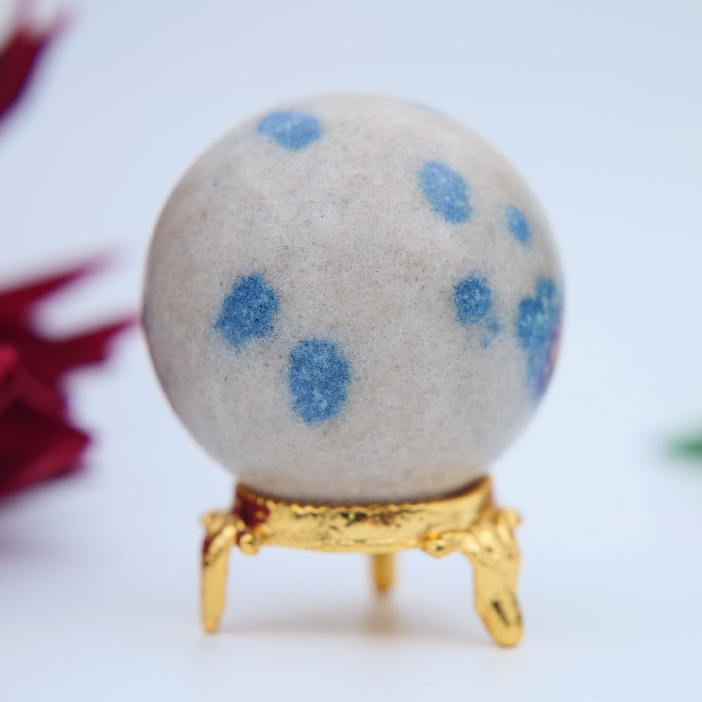 Blue Spinel Sphere – 50 mm / 165 g