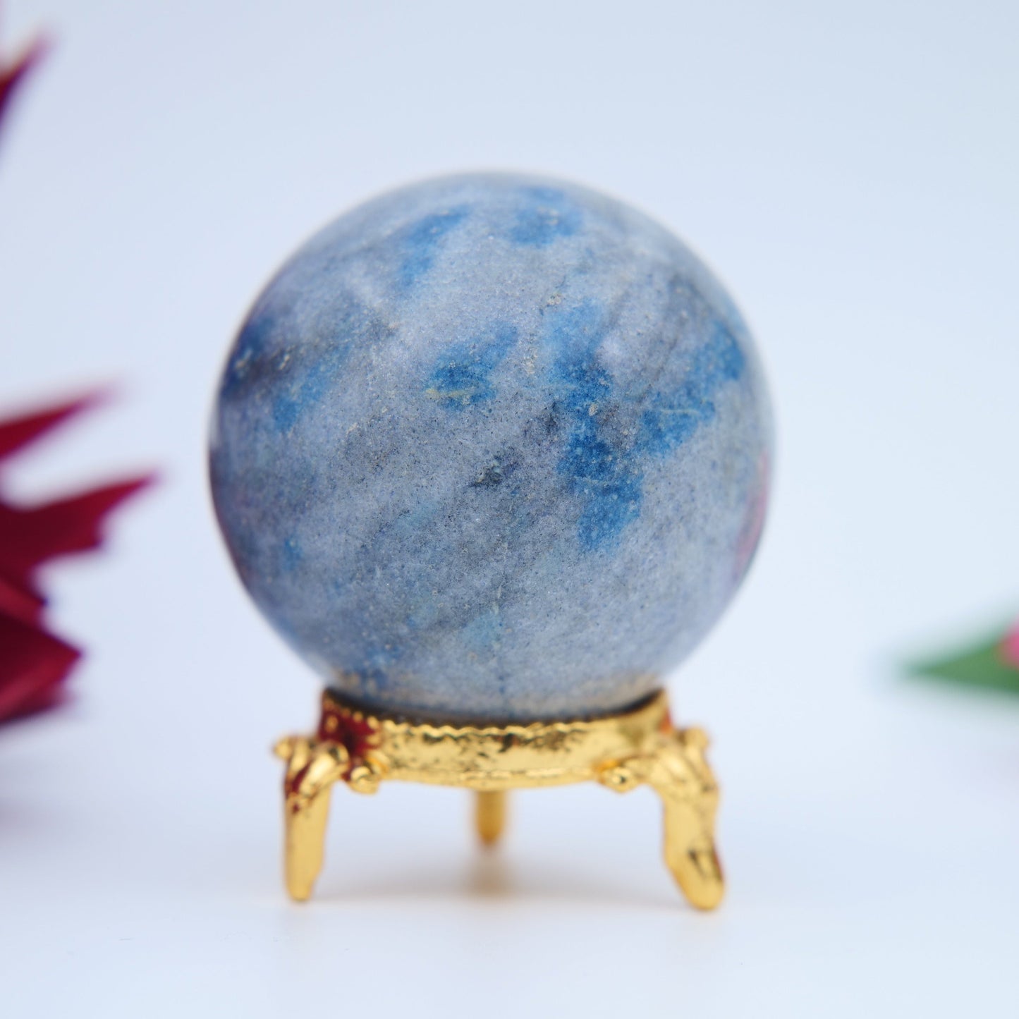 Blue Spinel Sphere – 49 mm / 161 g