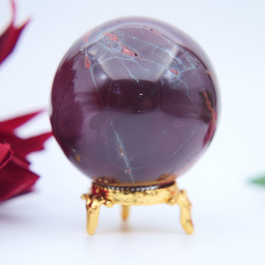 Mookaite Jasper Sphere – 60 mm / 310 g