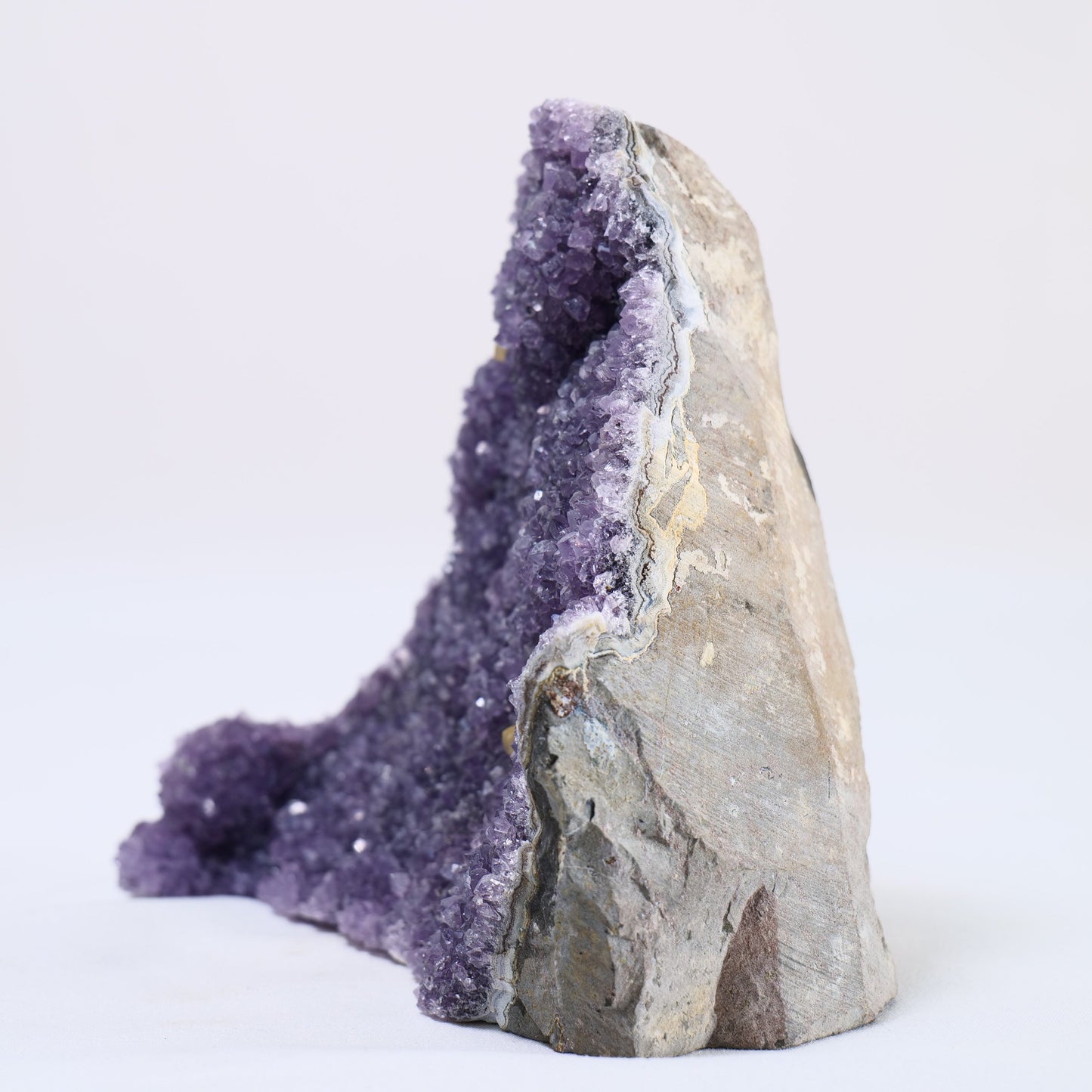 Uruguayan Polished Amethyst Geode